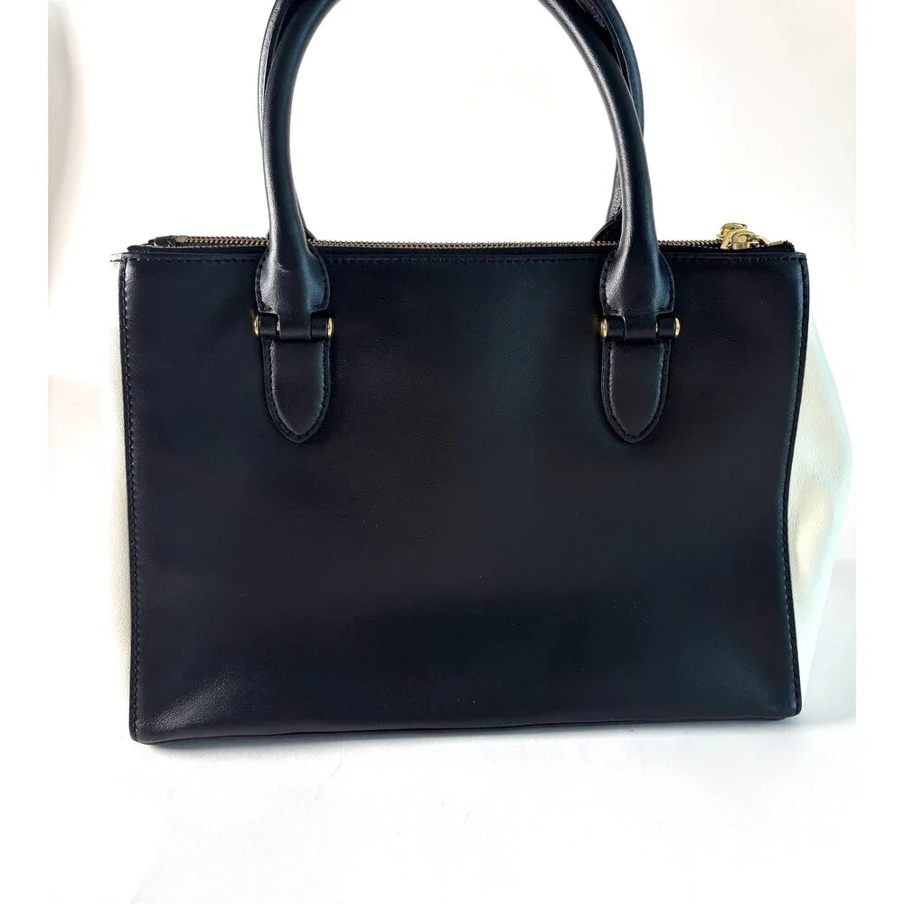 Lauren Ralph Lauren Black and White Tote